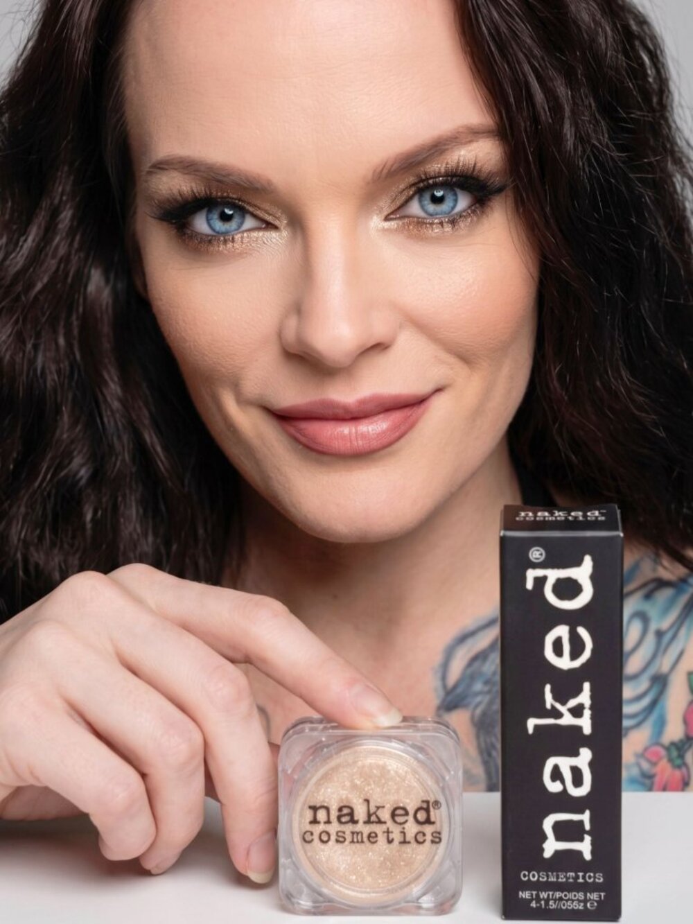 Naked Cosmetics ✦ 4‑Pc Pigment Collection ✦ 100% Natural Mica Multi‑Use NWT